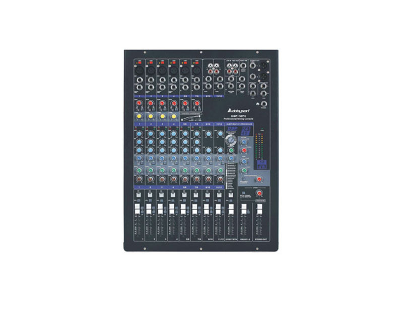 MGP-12FX兩編組模擬調(diào)音臺(tái)